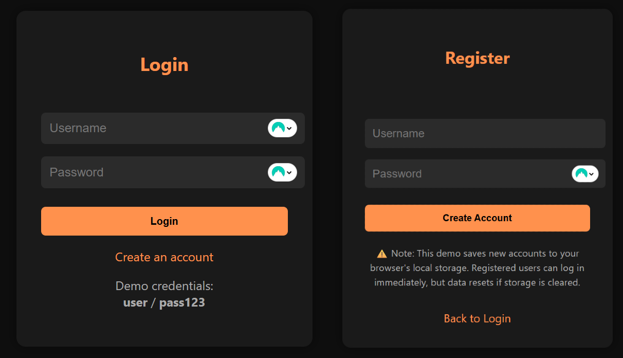 Login Demo (HTML)